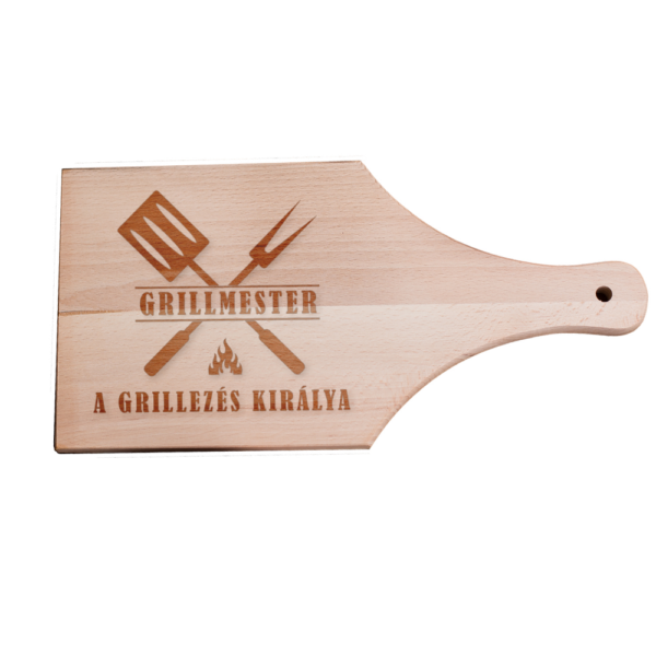 Egyedi vágódeszka - Grillmester - Image 4