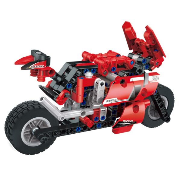 COGO® 5809 | lego-technic-kompatibilis építőjáték | 300 db építőkocka | Motorbicikli - Image 6