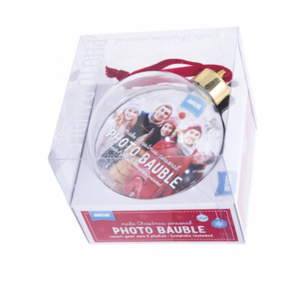 Shot2Go Fényképtartós, Gömb Alakú Karácsonyfadísz