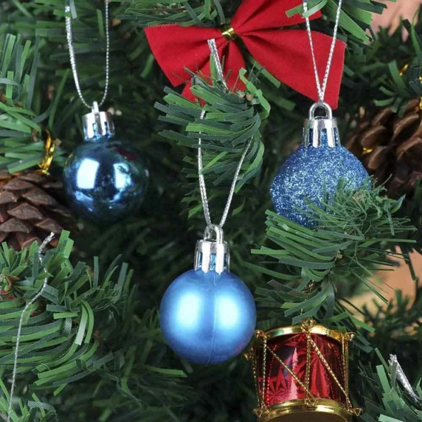 112 részes karácsonyfadísz - több féle