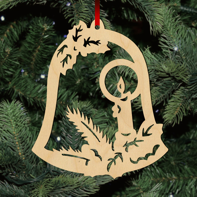 Fa karácsonyfadísz - 5db - Image 15