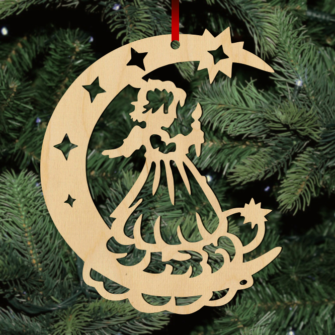 Fa karácsonyfadísz - 5db - Image 29