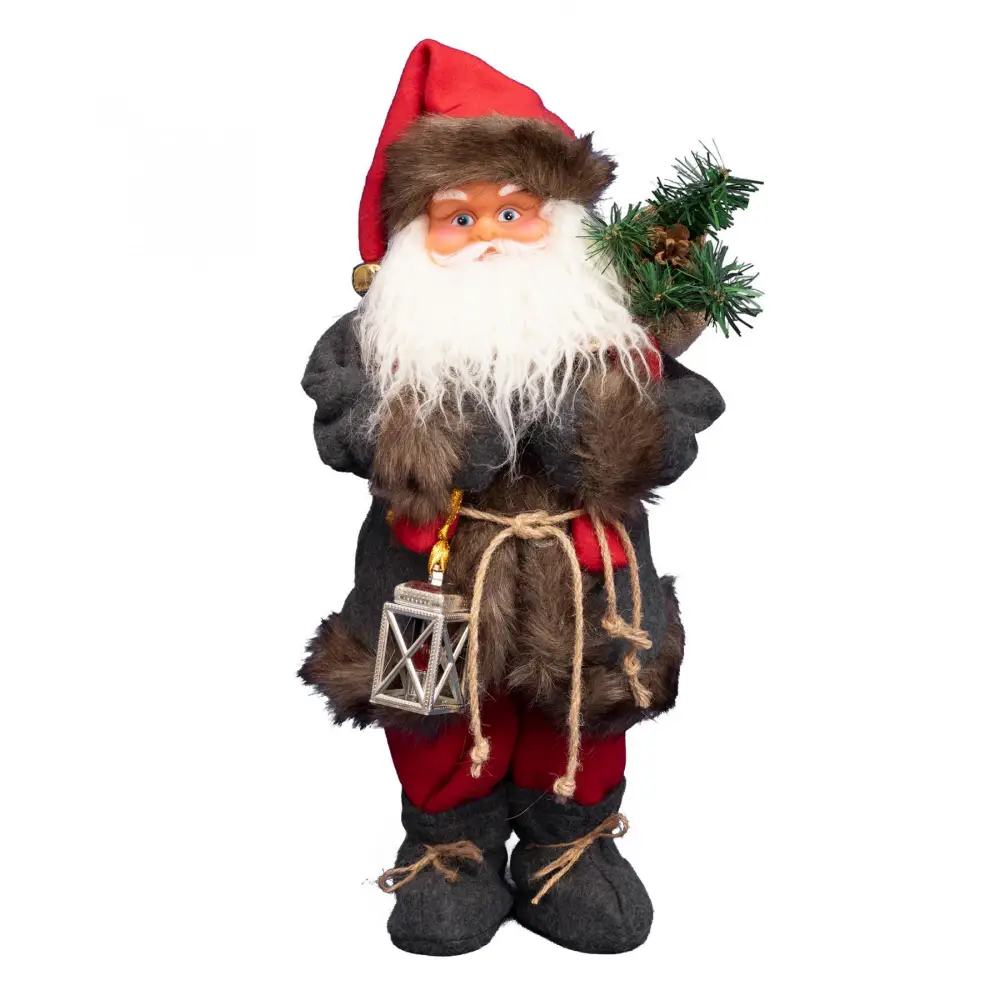 Táncoló, zenélő Mikulás - 45 cm