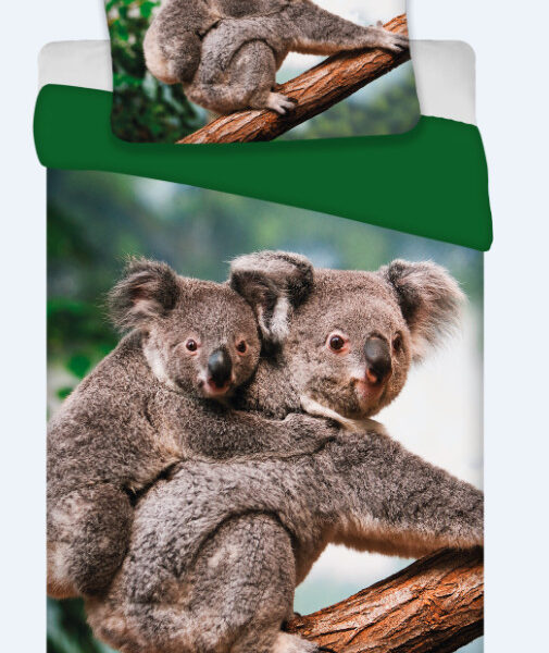Koala Bamboo ágyneműhuzat 135x200 cm, 80x80 cm