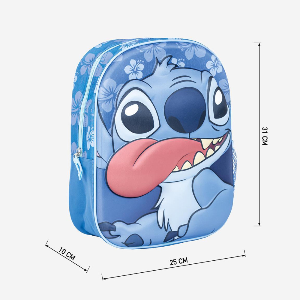 Disney Lilo és Stitch, A csillagkutya Tongue 3D hátizsák, táska 31 cm - Image 4