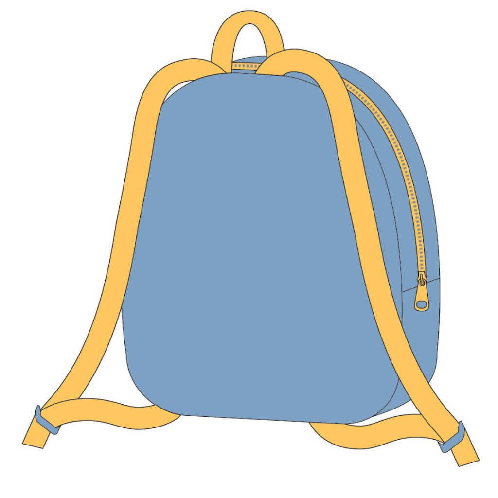 Disney Lilo és Stitch, A csillagkutya Ananas plüss hátizsák, táska 22 cm - Image 2