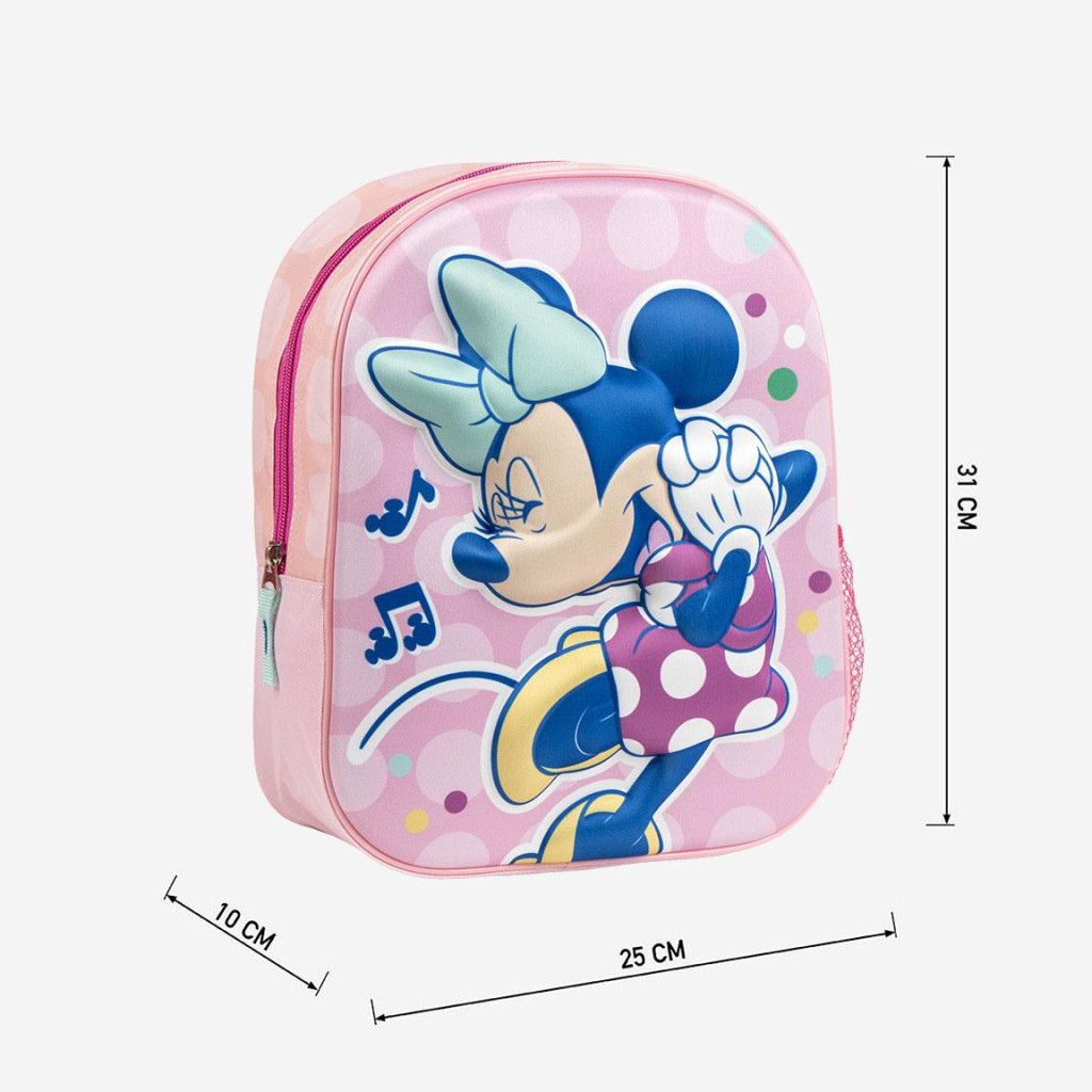 Disney Minnie Music 3D hátizsák, táska 31 cm - Image 5