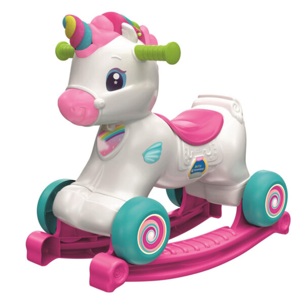 Interaktív Unikornis Rainbow Rider 3 az 1-ben Clementoni