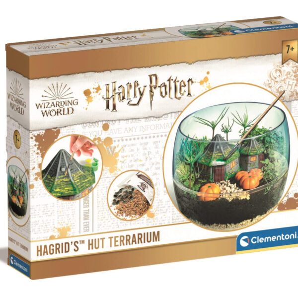 Harry Potter Hagrid kunyhója terrárium Clementoni