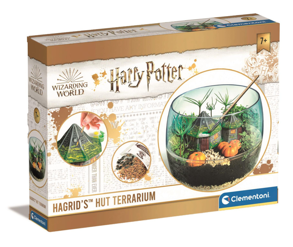 Harry Potter Hagrid kunyhója terrárium Clementoni
