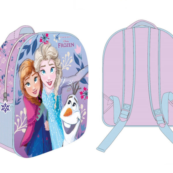 Disney Jégvarázs Sisters of Snow Deluxe 3D hátizsák, táska 30 cm