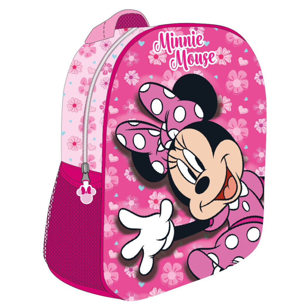Disney Minnie Hello Deluxe 3D hátizsák, táska 30 cm