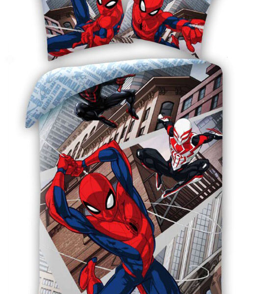 Pókember Triplet Jumper ágyneműhuzat 140×200cm, 70×90 cm