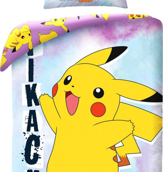 Pokémon Tie-dye ágyneműhuzat 140×200cm, 70×90 cm