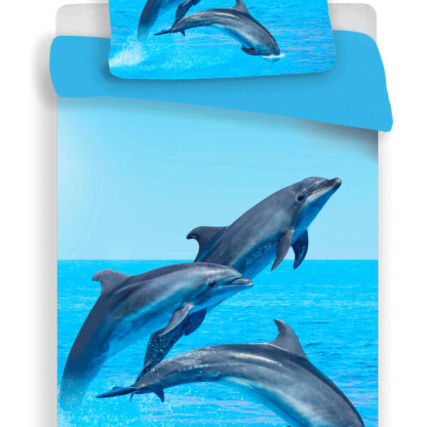 Delfin Trio ágyneműhuzat 140×200cm, 70x90 cm microfibre