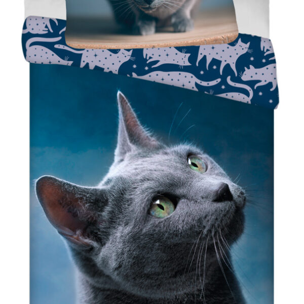 Cicás Dark ágyneműhuzat 140×200 cm, 70×90 cm