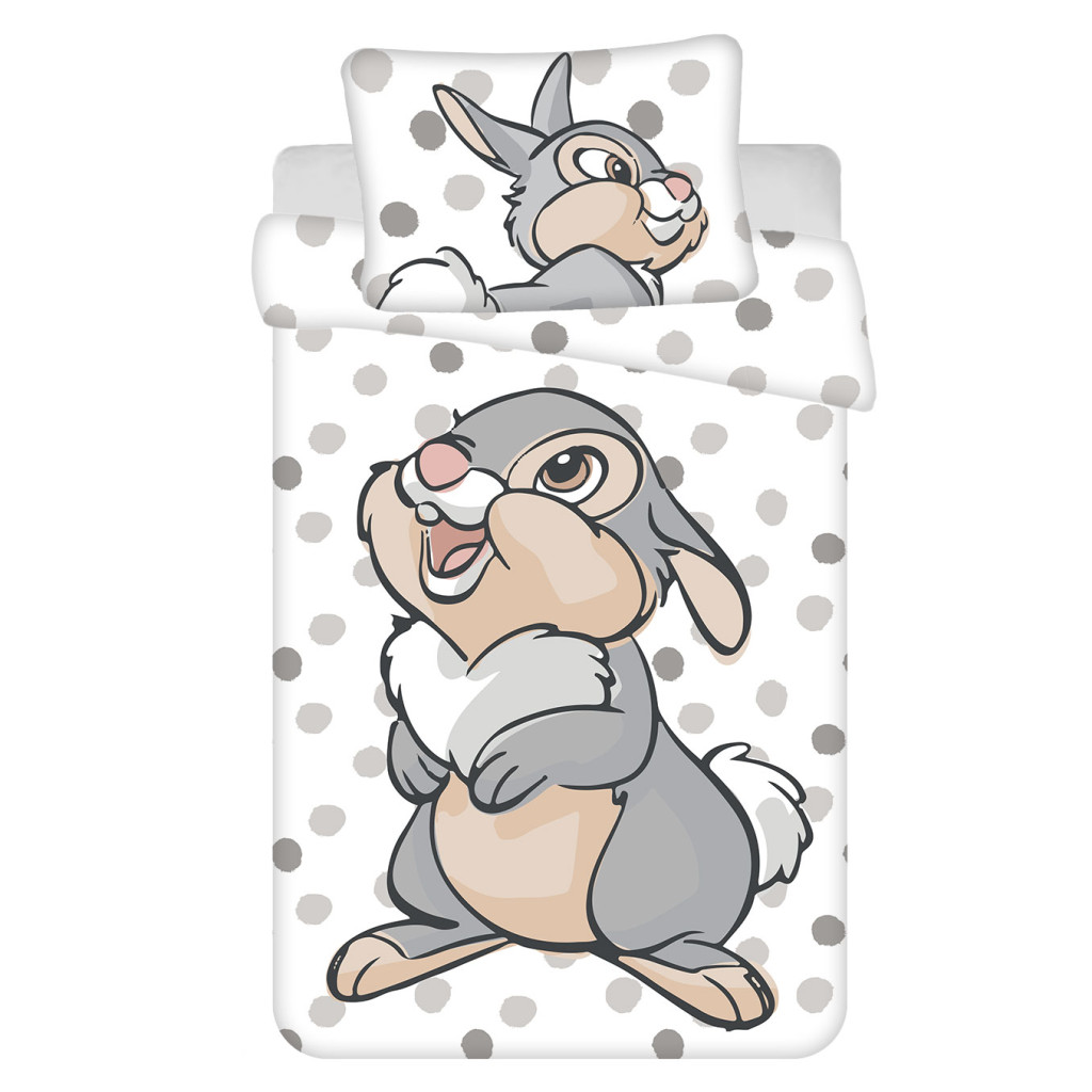 Disney Bambi Dots gyerek, ovis ágyneműhuzat 100×135cm, 40×60 cm